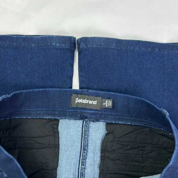 Betabrand Women’s Large Petite Pull-on Stretchy Faux Pockets Pant - Picture 4 of 9